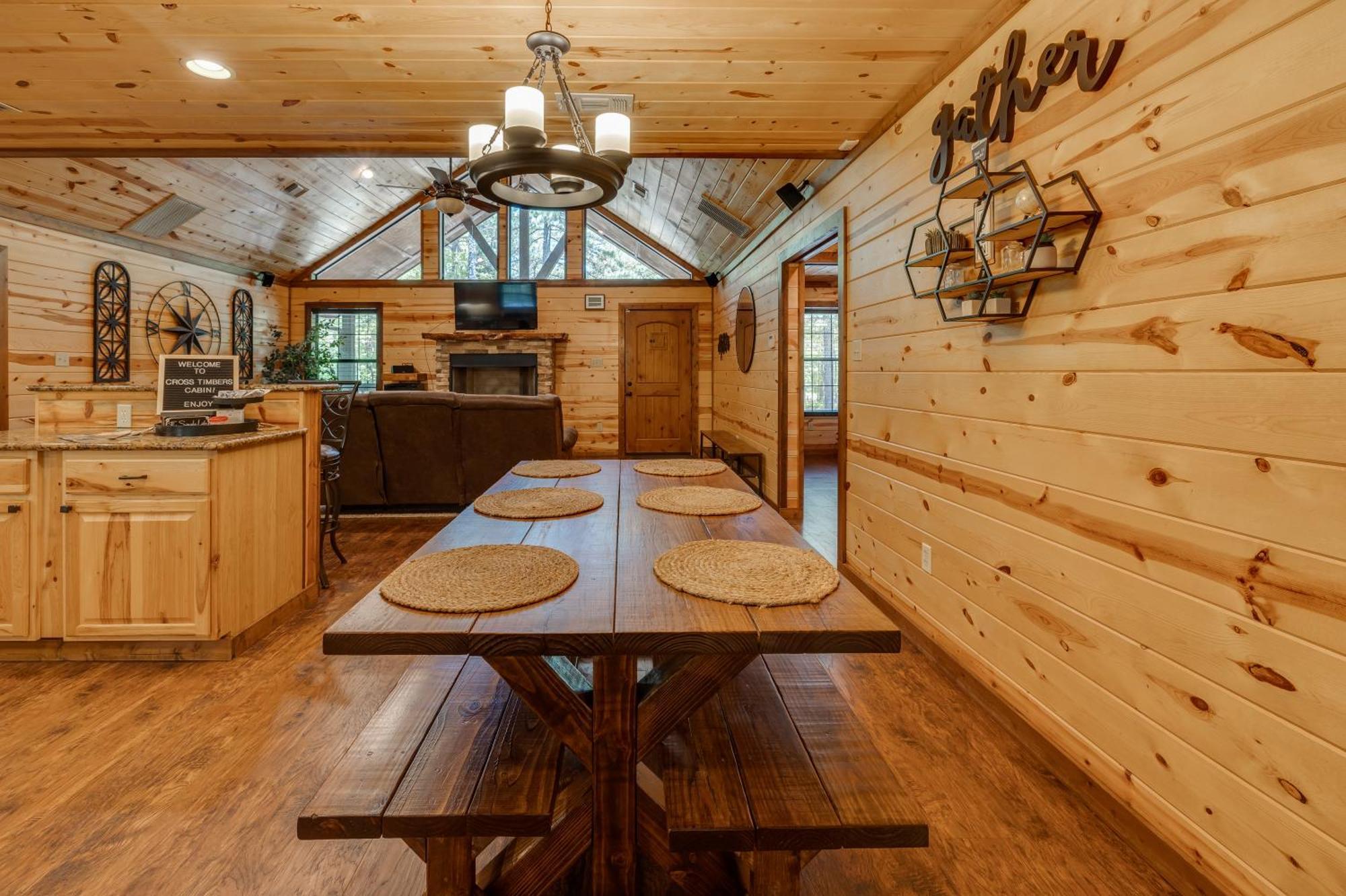 Cross Timbers Cabin On The Grove'S 25-Acres Broken Bow Zewnętrze zdjęcie