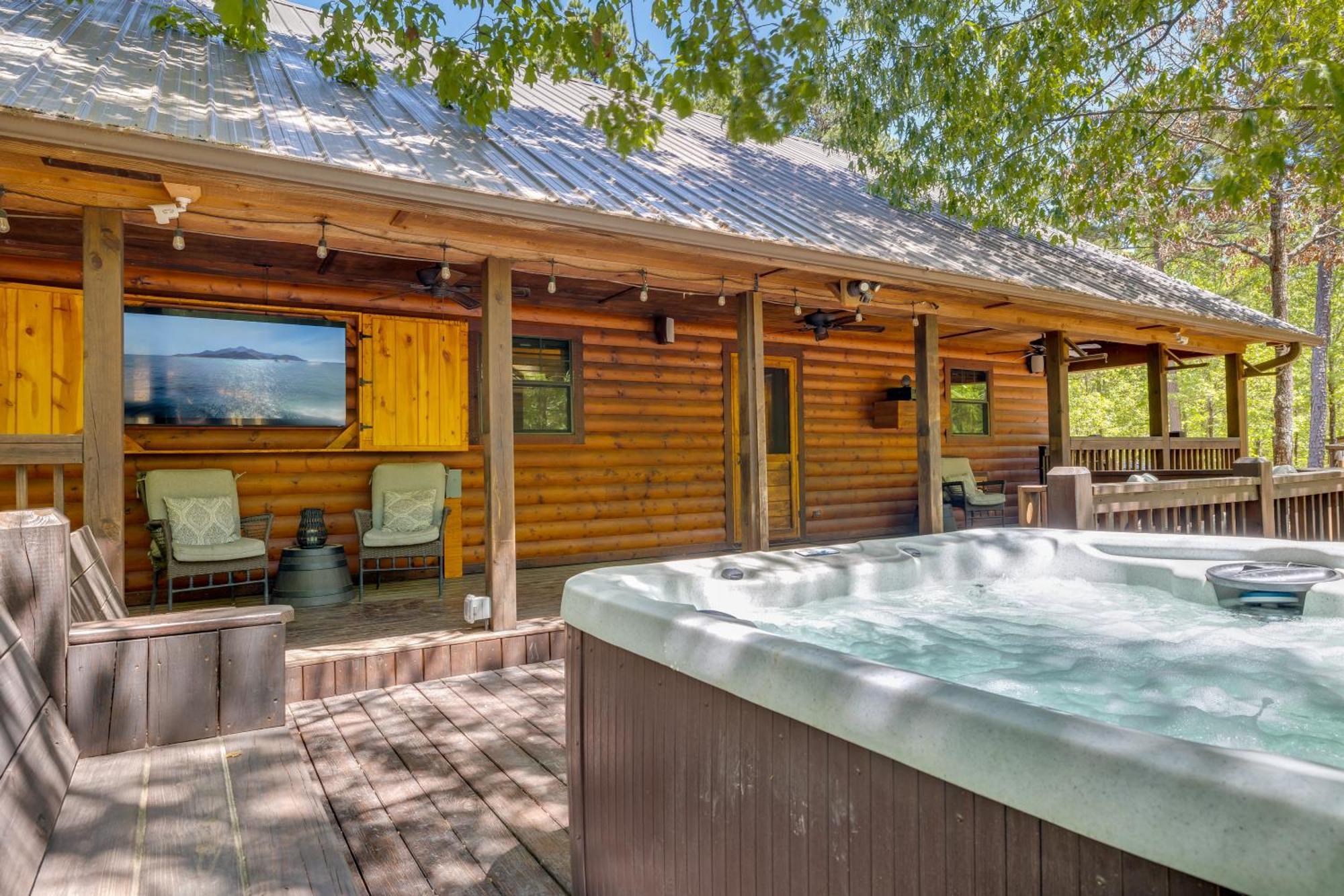 Cross Timbers Cabin On The Grove'S 25-Acres Broken Bow Zewnętrze zdjęcie
